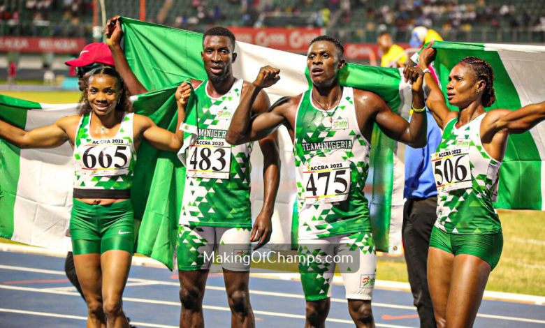 Photo of Track Kings & Queens: Nigeria dominate Athletics in 13th African Games